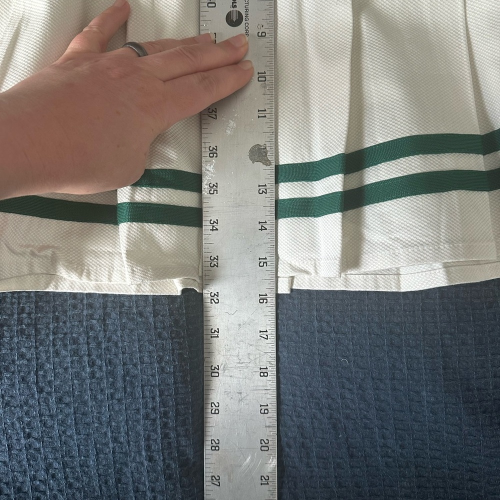 Prince x Target White Pickleball Skirt with Green stripes - Picture 5 of 6